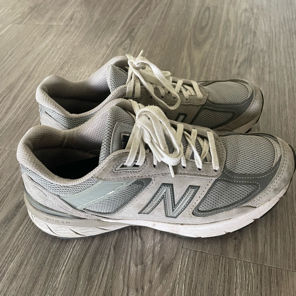 New Balance 990v5 Grey/White Size 9